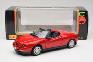 Alfa Romeo Spider 916 Alfa Rot Maisto 1:18 50278 Druckguss — Bild 8 von 8