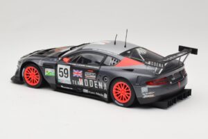 Aston Martin DBR9 GT1 #59 Team Modena A. Garcia / J. Menten / C. Fittipaldi 24 Hours of Le Mans 2006 Solido 1:18 80014 Druckg — Bild 7 von 8