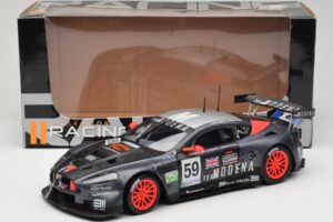 Aston Martin DBR9 GT1 #59 Team Modena A. Garcia / J. Menten / C. Fittipaldi 24 Hours of Le Mans 2006 Solido 1:18 80014 Druckg — Bild 8 von 8