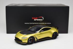 Aston Martin V12 Vantage Final Edition Cosmopolitan Yellow TopSpeed 1:18 TS0453 Druckguss — Bild 6 von 6
