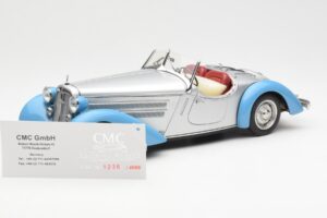 Audi 225 Front Roadster Blau Silber CMC 1:18 M-075B Druckguss