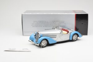 Audi 225 Front Roadster Blau Silber CMC 1:18 M-075B Druckguss — Bild 6 von 6