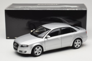 Audi A4 B7 Silber Minichamps 1:18 100014402 Druckguss — Bild 8 von 8