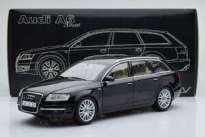 Audi A6 C6 Avant Schwarz Norev 1:18 188304 Druckguss — Bild 8 von 8