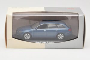 Audi A6 C6 Avant Stratos Blue Minichamps 1:43 5010406223 Druckguss — Bild 4 von 4
