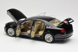Audi A8 D3 W12 Schwarz Kyosho 1:18 09212BK Druckguss — Bild 5 von 8