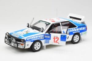 Audi Quattro A2 #12 H. Wittmann / R. Diekmann Safari Rally 1984 Sun Star 1:18 4246 Druckguss — Bild 2 von 8