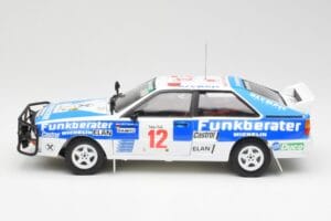 Audi Quattro A2 #12 H. Wittmann / R. Diekmann Safari Rally 1984 Sun Star 1:18 4246 Druckguss — Bild 4 von 8