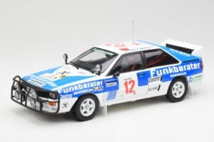 Audi Quattro A2 #12 H. Wittmann / R. Diekmann Safari Rally 1984 Sun Star 1:18 4246 Druckguss