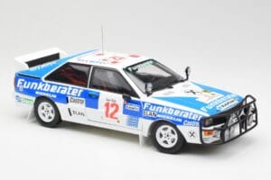 Audi Quattro A2 #12 H. Wittmann / R. Diekmann Safari Rally 1984 Sun Star 1:18 4246 Druckguss — Bild 6 von 8