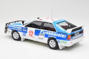 Audi Quattro A2 #12 H. Wittmann / R. Diekmann Safari Rally 1984 Sun Star 1:18 4246 Druckguss — Bild 7 von 8