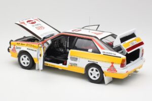 Audi Quattro A2 #4 W. Rohrl / C. Geistdorfer Rally de Portugal 1984 Sun Star 1:18 4224 Druckguss — Bild 5 von 8