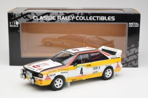 Audi Quattro A2 #4 W. Rohrl / C. Geistdorfer Rally de Portugal 1984 Sun Star 1:18 4224 Druckguss — Bild 8 von 8