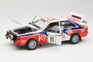 Audi Quattro #11 F. Wittmann / J. Pattermann Rally Acropolis 1986 Sun Star 1:18 4191 Druckguss — Bild 2 von 8