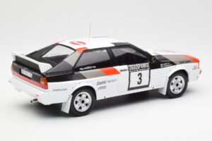 Audi Quattro #3 H. Mikkola / A. Hertz Rally Finland 1982 IXO 1:18 18RMC094A Druckguss — Bild 2 von 6