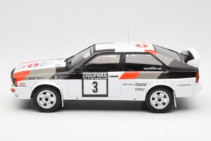 Audi Quattro #3 H. Mikkola / A. Hertz Rally Finland 1982 IXO 1:18 18RMC094A Druckguss — Bild 3 von 6