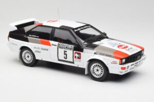 Audi Quattro #5 H. Mikkola / A. Hertz 1000 Lakes Rally 1982 IXO 1:18 18RMC094B Druckguss — Bild 4 von 6