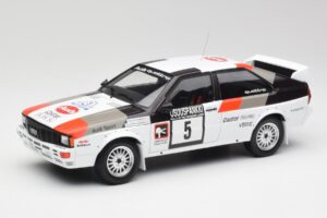 Audi Quattro #5 H. Mikkola / A. Hertz 1000 Lakes Rally 1982 IXO 1:18 18RMC094B Druckguss