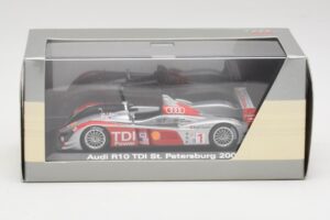 Audi R10 TDI #1 R. Capello / A. McNish / T. Kristensen 24 Hours of Le Mans 2007 Minichamps 1:43 5020700243 Druckguss — Bild 4 von 4