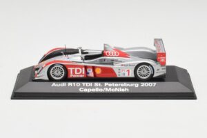 Audi R10 TDI #1 R. Capello / A. McNish / T. Kristensen 24 Hours of Le Mans 2007 Minichamps 1:43 5020700243 Druckguss