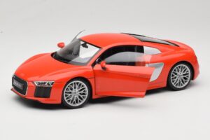 Audi R8 V10 Rot Welly 1:18 18052W Druckguss — Bild 2 von 8