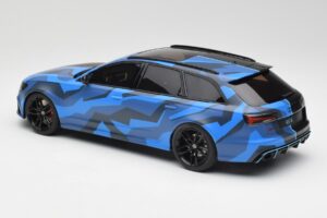 Audi RS6 C7 Avant GMK Blau & Schwarz GT Spirit 1:18 GT799 Resin — Bild 5 von 6