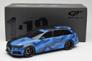 Audi RS6 C7 Avant GMK Blau & Schwarz GT Spirit 1:18 GT799 Resin — Bild 6 von 6