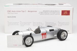 Auto Union Type C #111 H. Stuck Schauinsland Hillclimb Germany 1937 CMC 1:18 M-162 Druckguss — Bild 6 von 6