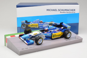 Benetton B195 Renault #1 M. Schumacher European GP Winner F1 World Champion 1995 Minichamps 1:18 513953201 Druckguss — Bild 7 von 7