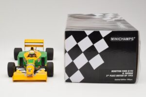 Benetton Ford B193B #5 R. Patrese 3rd Place British GP 1993 Minichamps 1:18 110930906 Druckguss — Bild 6 von 6