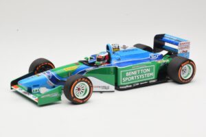 Benetton Ford B194 #5 M. Schumacher Demonstration Run Belgian GP 2017 Minichamps 1:18 510941705 Druckguss