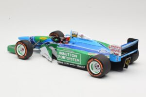 Benetton Ford B194 #5 M. Schumacher Demonstration Run Belgian GP 2017 Minichamps 1:18 510941705 Druckguss — Bild 5 von 6