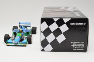 Benetton Ford B194 #5 M. Schumacher Demonstration Run Belgian GP 2017 Minichamps 1:18 510941705 Druckguss — Bild 6 von 6