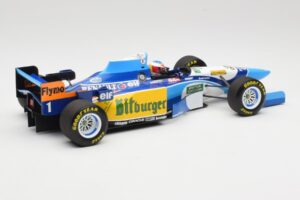 Benetton Renault B195 #1 M. Schumacher Winner Monaco GP 1995 Minichamps 1:18 510952301 Druckguss — Bild 2 von 6