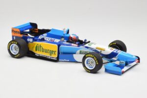 Benetton Renault B195 #1 M. Schumacher Winner Monaco GP 1995 Minichamps 1:18 510952301 Druckguss — Bild 4 von 6
