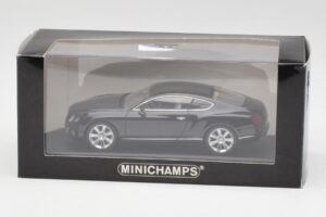 Bentley Continental GT Beluga Schwarz Minichamps 1:43 436139980 Druckguss — Bild 4 von 4