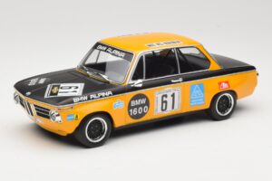 BMW 1600-2 BMW Alpina #61 R. Herzog / N. Lauda DNF 6 Hours Nurburgring 1970 Minichamps 1:18 155702661 Druckguss