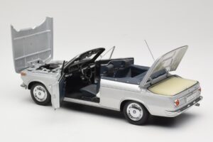 BMW 1600 Cabriolet Silber Minichamps 1:18 80430145819 Druckguss — Bild 5 von 8
