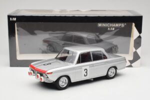 BMW 1800 TiSA #3 D. Glemser / J. Ickx 24 Hours of Spa 1965 Minichamps 1:18 155652903 Druckguss — Bild 6 von 6