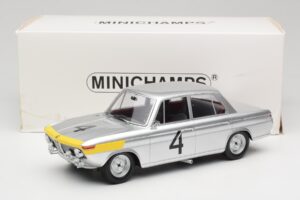 BMW 1800 TiSA #4 J. Ickx / J. van Ophem 24 Hours of Spa 1965 Winners Minichamps 1:18 107652504 Resin — Bild 6 von 6