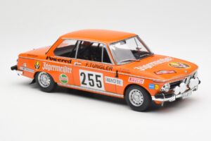 BMW 2002 Jagermeister #255 W. Stiller Rally Monte Carlo 1973 IXO 1:18 18RMC165 Druckguss — Bild 4 von 6
