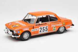BMW 2002 Jagermeister #255 W. Stiller Rally Monte Carlo 1973 IXO 1:18 18RMC165 Druckguss