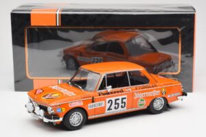 BMW 2002 Jagermeister #255 W. Stiller Rally Monte Carlo 1973 IXO 1:18 18RMC165 Druckguss — Bild 6 von 6