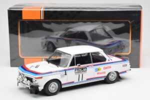 BMW 2002 #11 A. Warmbold / J. Todt RAC Rally 1973 IXO 1:18 18RMC164 Druckguss — Bild 6 von 6