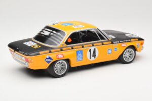 BMW 2800 CS BMW Alpina #14 H. Kelleners / G. Huber Winners 24 Hours of Spa 1970 Minichamps 1:18 155702714 Druckguss — Bild 2 von 6