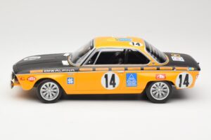 BMW 2800 CS BMW Alpina #14 H. Kelleners / G. Huber Winners 24 Hours of Spa 1970 Minichamps 1:18 155702714 Druckguss — Bild 3 von 6