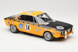 BMW 2800 CS BMW Alpina #14 H. Kelleners / G. Huber Winners 24 Hours of Spa 1970 Minichamps 1:18 155702714 Druckguss — Bild 4 von 6