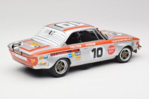 BMW 2800 CS Team Schnitzer #10 J. Fitzpatrick / J. Peltier Spa 1972 Minichamps 1:18 155722710 Druckguss — Bild 2 von 6