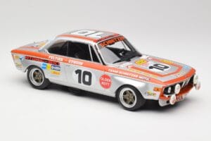 BMW 2800 CS Team Schnitzer #10 J. Fitzpatrick / J. Peltier Spa 1972 Minichamps 1:18 155722710 Druckguss — Bild 4 von 6