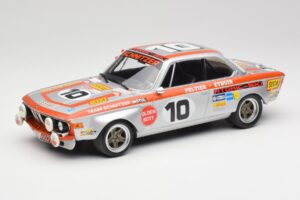 BMW 2800 CS Team Schnitzer #10 J. Fitzpatrick / J. Peltier Spa 1972 Minichamps 1:18 155722710 Druckguss